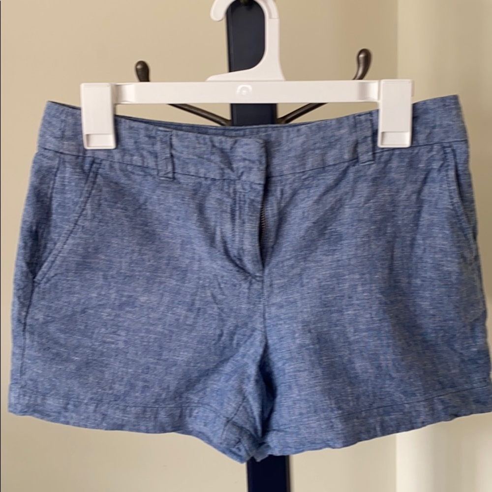 Loft Chambray Shorts